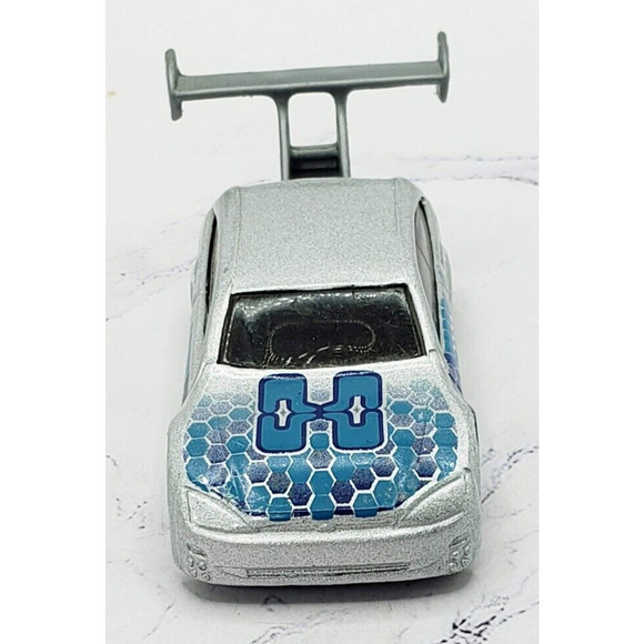 Hot Wheels 2003 Tech Tuners 5/5 Silver Ford Focus With 5 Spoke Wheels 104/250 - Picture 2 of 6